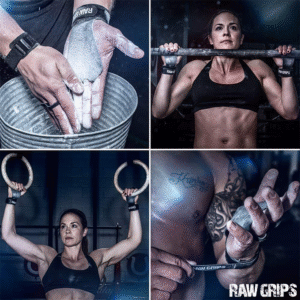 2 Finger Leather Hand Grips