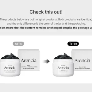 Arencia - Black Tea Rice Mochi Cleanser